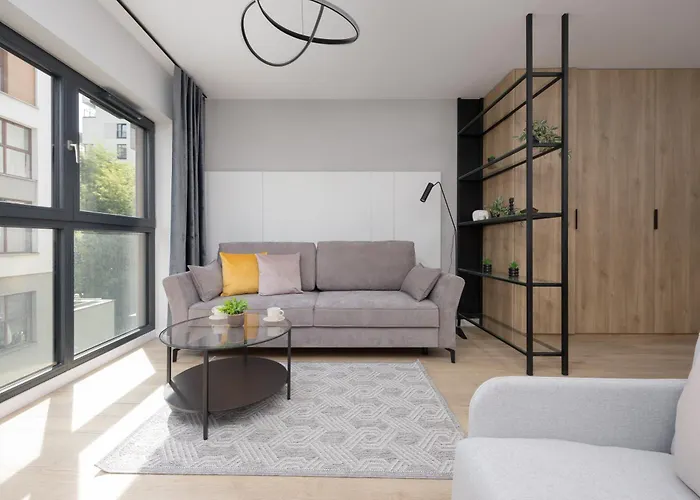 Piekne Studia Dla 3 Osob & Parking Warszawa By Noclegi Renters