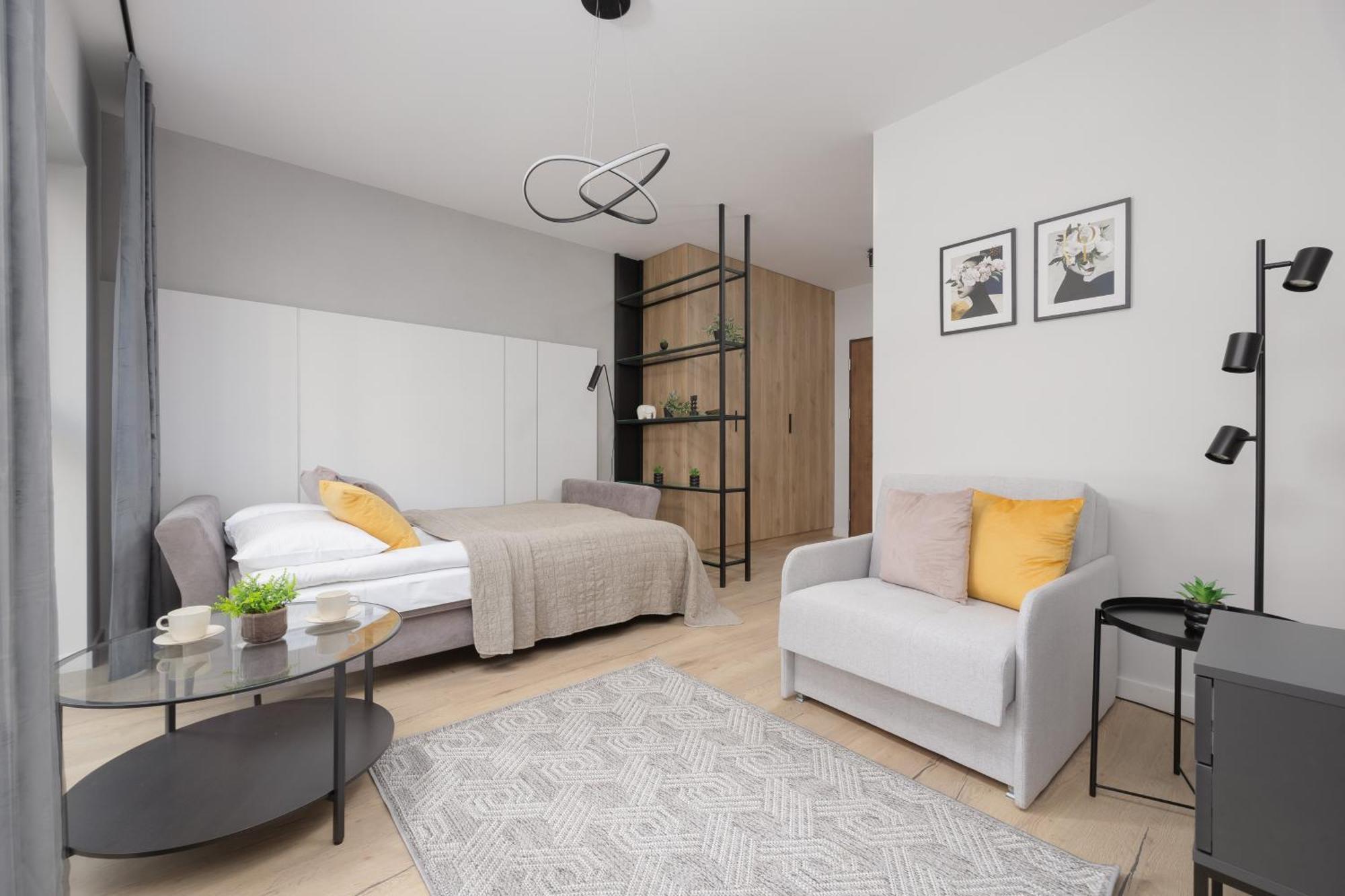 Piekne Studia Dla 3 Osob & Parking By Renters Apartament Warszawa