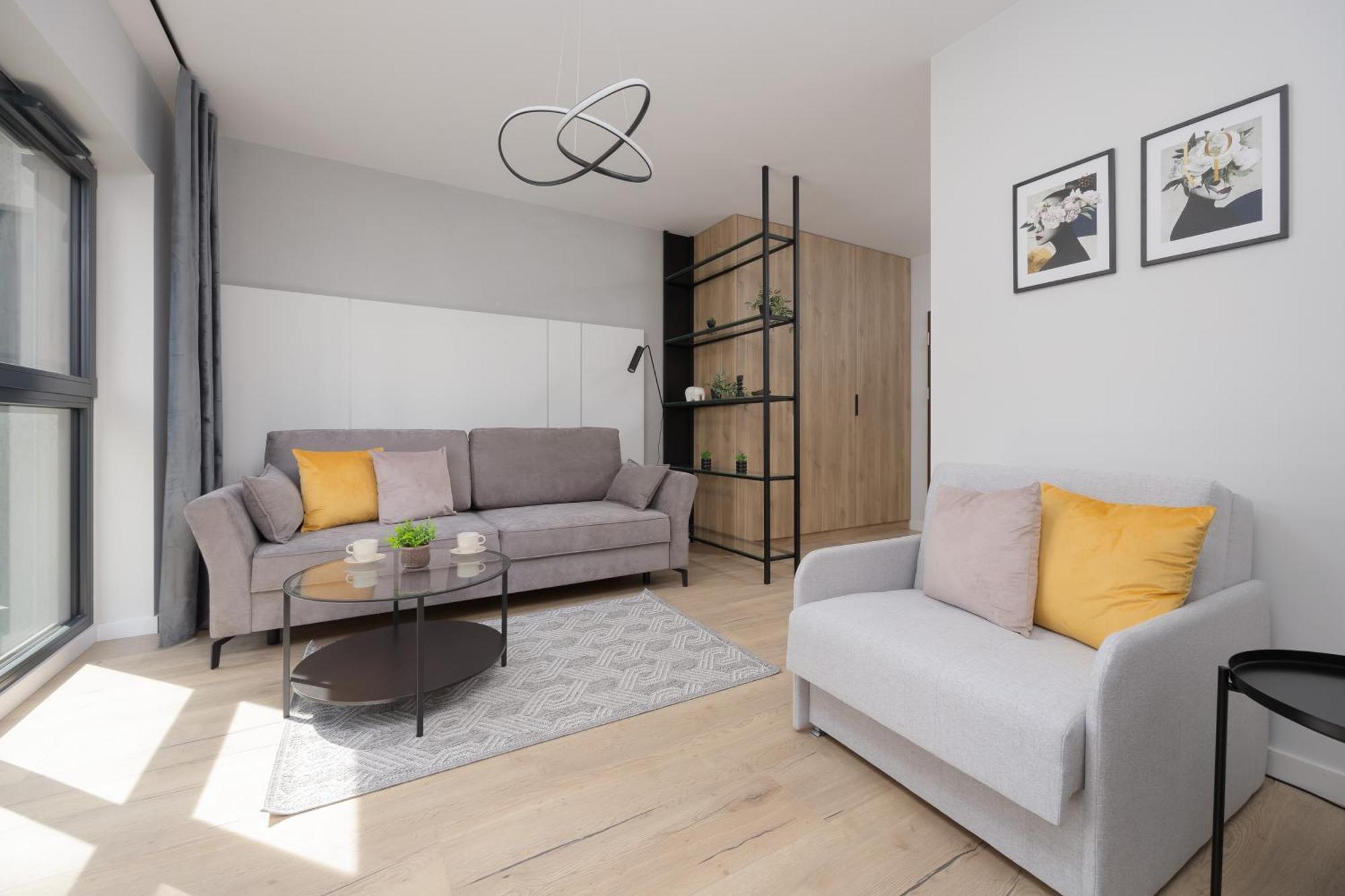 Apartament Piekne Studia Dla 3 Osob & Parking By Renters Warszawa