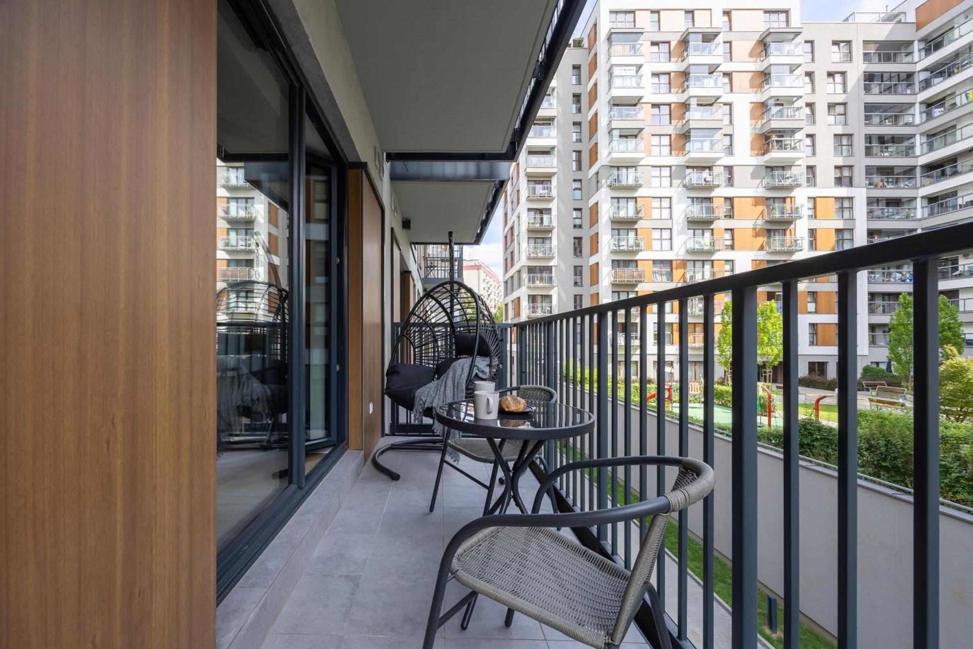 Apartament Piekne Studia Dla 3 Osob & Parking By Renters Warszawa